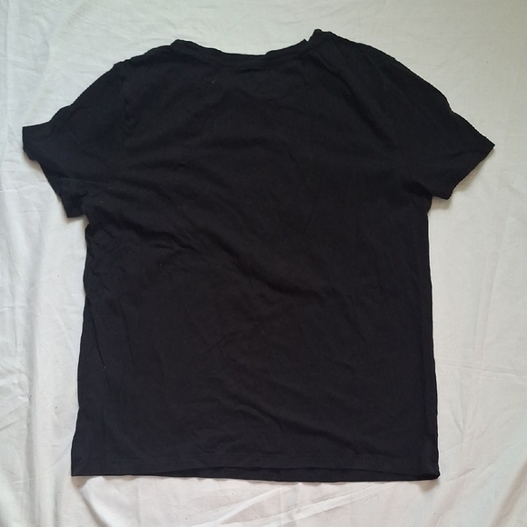 Victoria's Secret Black Tee with Pink Floral Design Size S - Picture 5 of 5